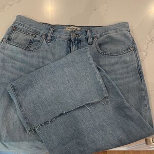 Madewell Super Wide Leg Jeans. Worn Twice. Size 29